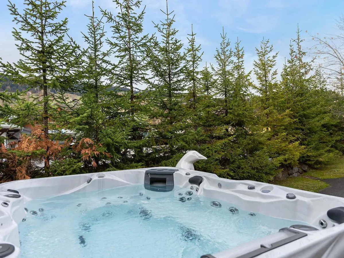 Luxueux Chalet 6 Chambres Avec Jacuzzi Et Home-Cinema A Megeve, Proche Centre - Fr-1-569-93  Megeve